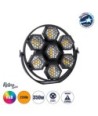HEXA® HALO 51195 Stage Φωτιστικό Ειδικών Εφέ Digital Matrix Pixel & Blinder LED 434W 120° AC 220-240V IP20 7 x 50W COB Chip & 168 x 0.5W SMD5050 Chip Ultra Θερμό Λευκό 2200K & Πολύχρωμο RGB Dimmable DMX512 Protocol - Μ50 x Π10.5 x Υ47cm - 2 Χρόνια Εγγύηση